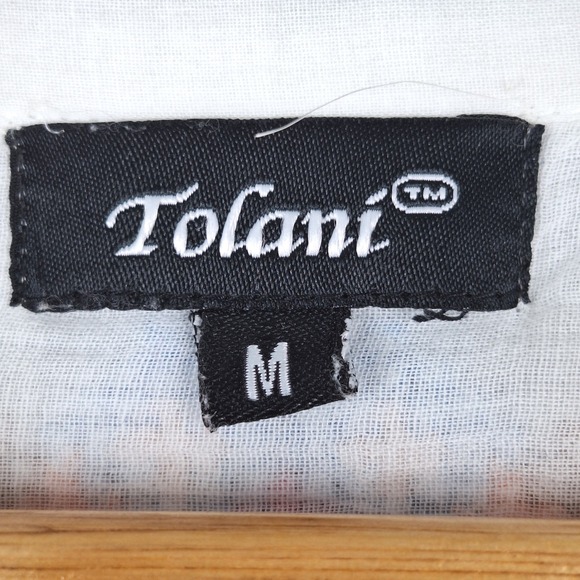 Womens Dress Medium White Boho Peasant Retro Embroidered Floral Tassels Festival - Picture 2 of 9